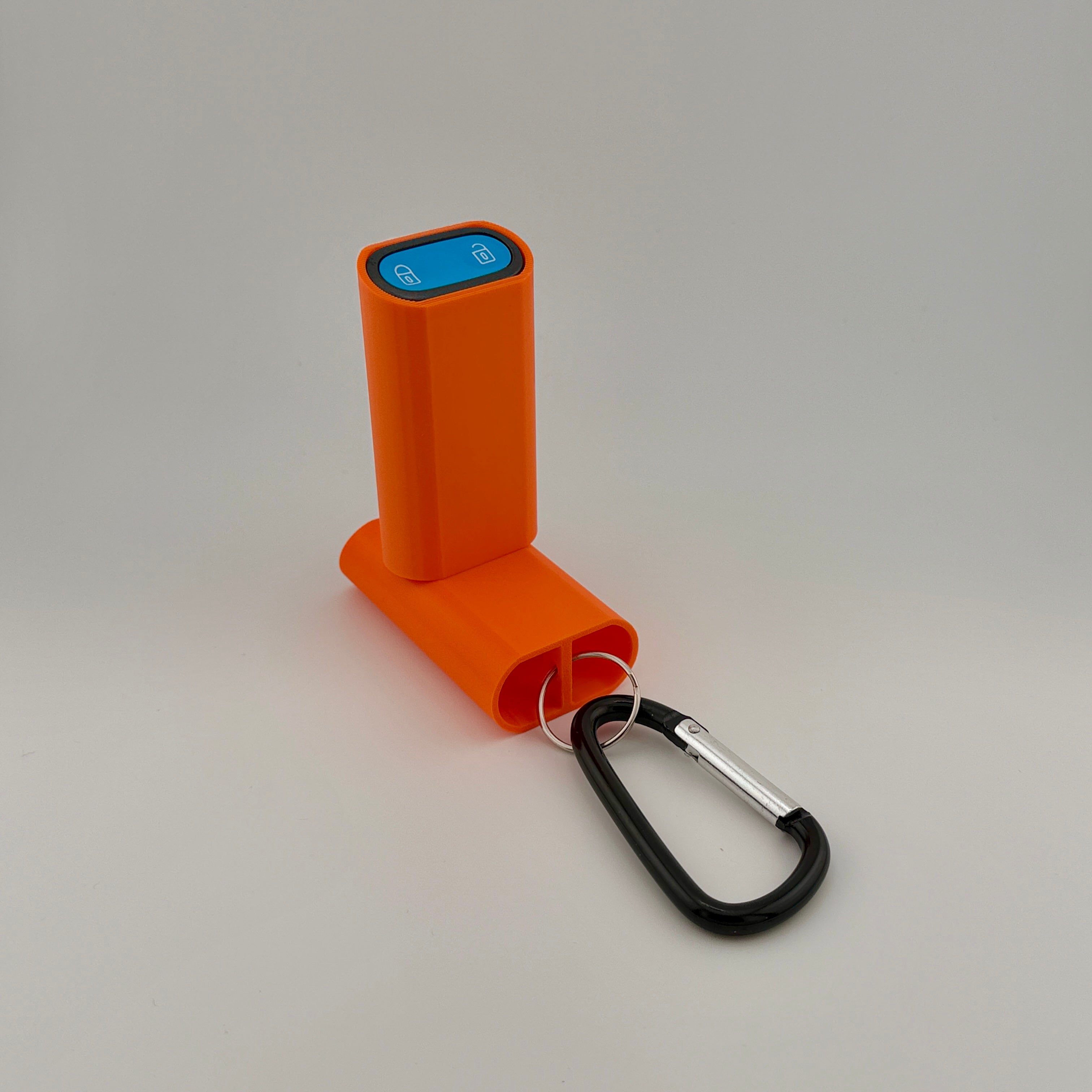 FobSleeve Case for Rivian EDV Key Fobs with Carabiner